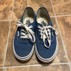Blue Vans Authenic Shoe